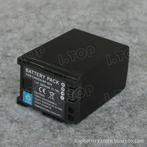 2920mAh BP828 Battery BP-828 Battery For Canon VIXIA HFM41 HFM400 HFM300 HFM301Battery